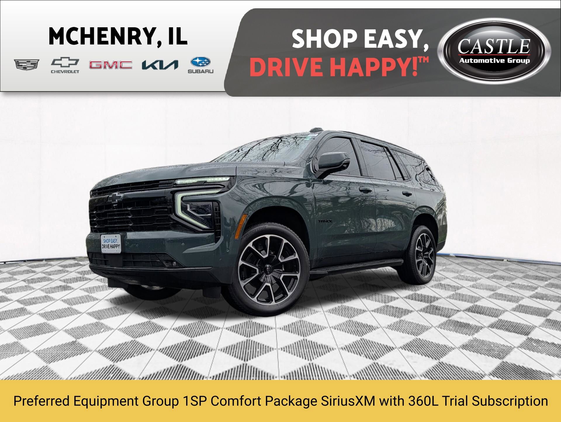 Used 2025 Chevrolet Tahoe RST w/ Comfort Package AWD/4WD image 1