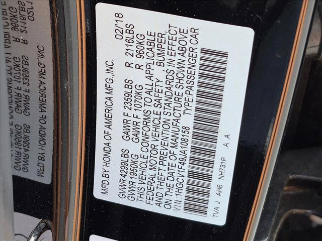 Used 2018 Honda Accord EX image 15