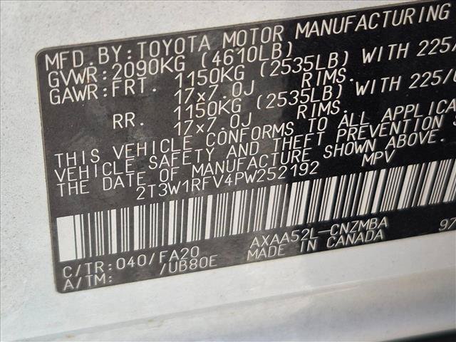 Used 2023 Toyota RAV4 XLE w/ Convenience Package FWD image 15