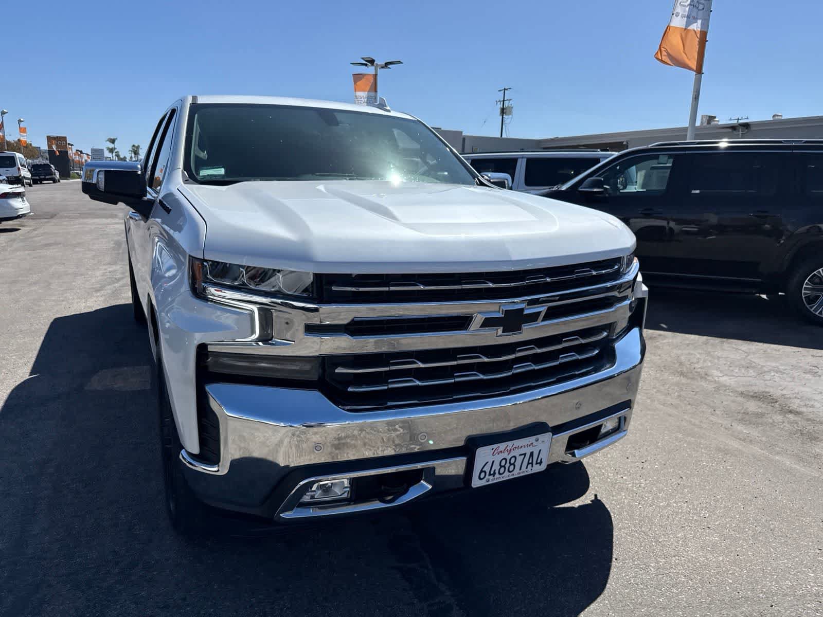 Used 2021 Chevrolet Silverado 1500 LTZ w/ LPO, Dark Essentials Package RWD image 8