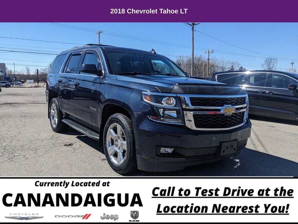Used 2018 Chevrolet Tahoe LT w/ Luxury Package AWD/4WD image 1