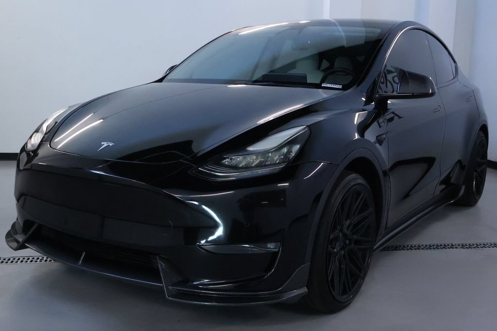 Used 2021 Tesla Model Y Long Range AWD/4WD image 3