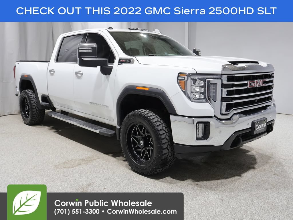 Used 2022 GMC Sierra 2500 SLT w/ SLT Premium Package AWD/4WD video 1