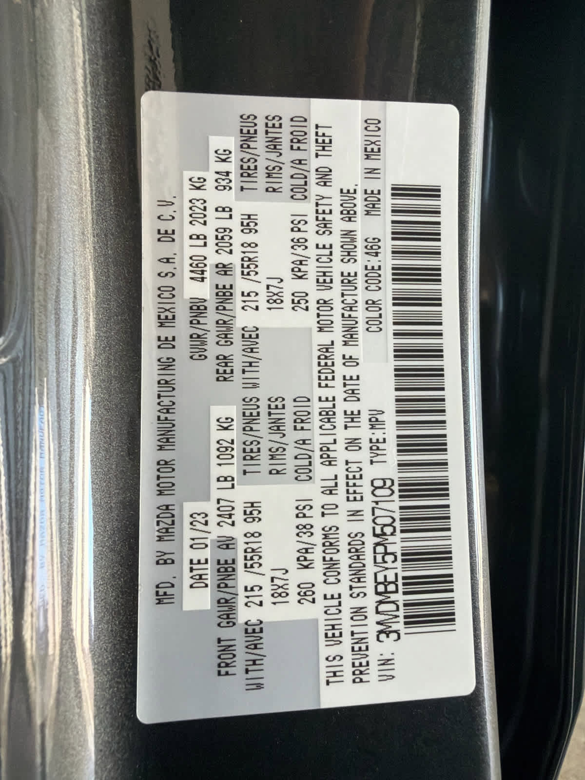 Certified 2023 MAZDA CX-30 2.5 Turbo w/ Premium Plus Pkg AWD/4WD image 13