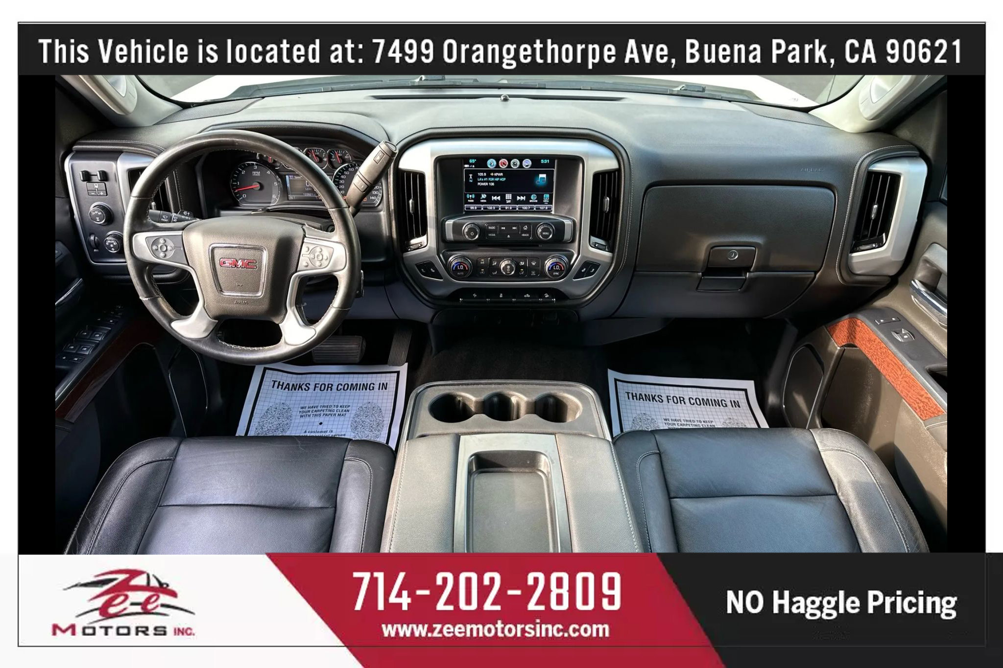 Used 2019 GMC Sierra 2500 SLT w/ Snow Plow Prep Package image 16