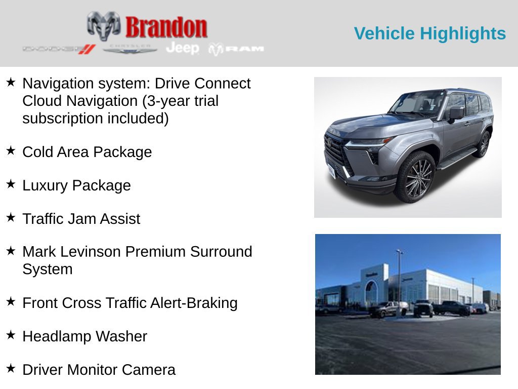 Used 2024 Lexus GX 550 w/ Cold Area Package AWD/4WD image 2