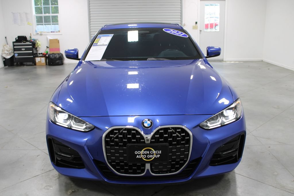 Used 2021 BMW 430i Coupe w/ M Sport Package RWD image 3