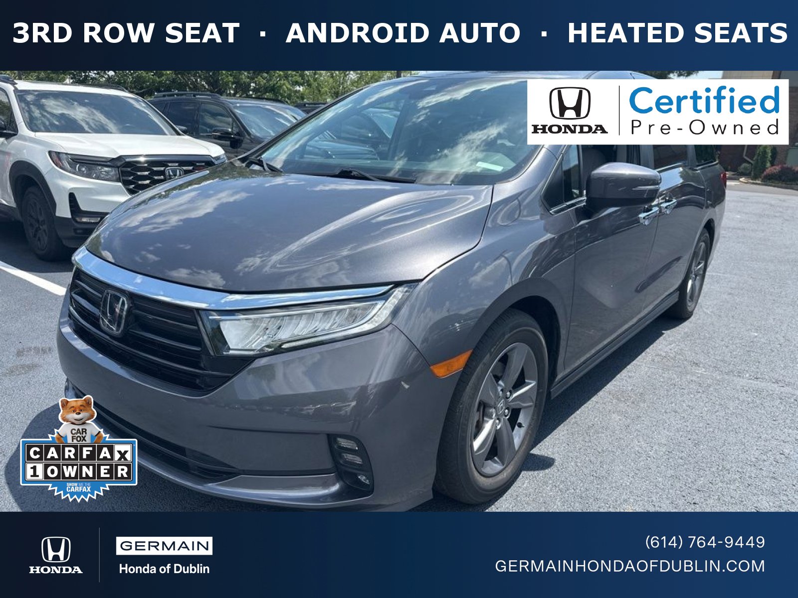 Certified 2023 Honda Odyssey EX video 1