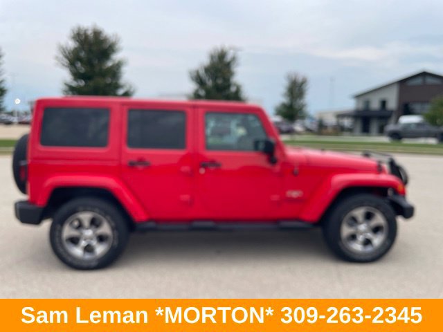 Used 2017 Jeep Wrangler Unlimited Sahara w/ Connectivity Group AWD/4WD image 2