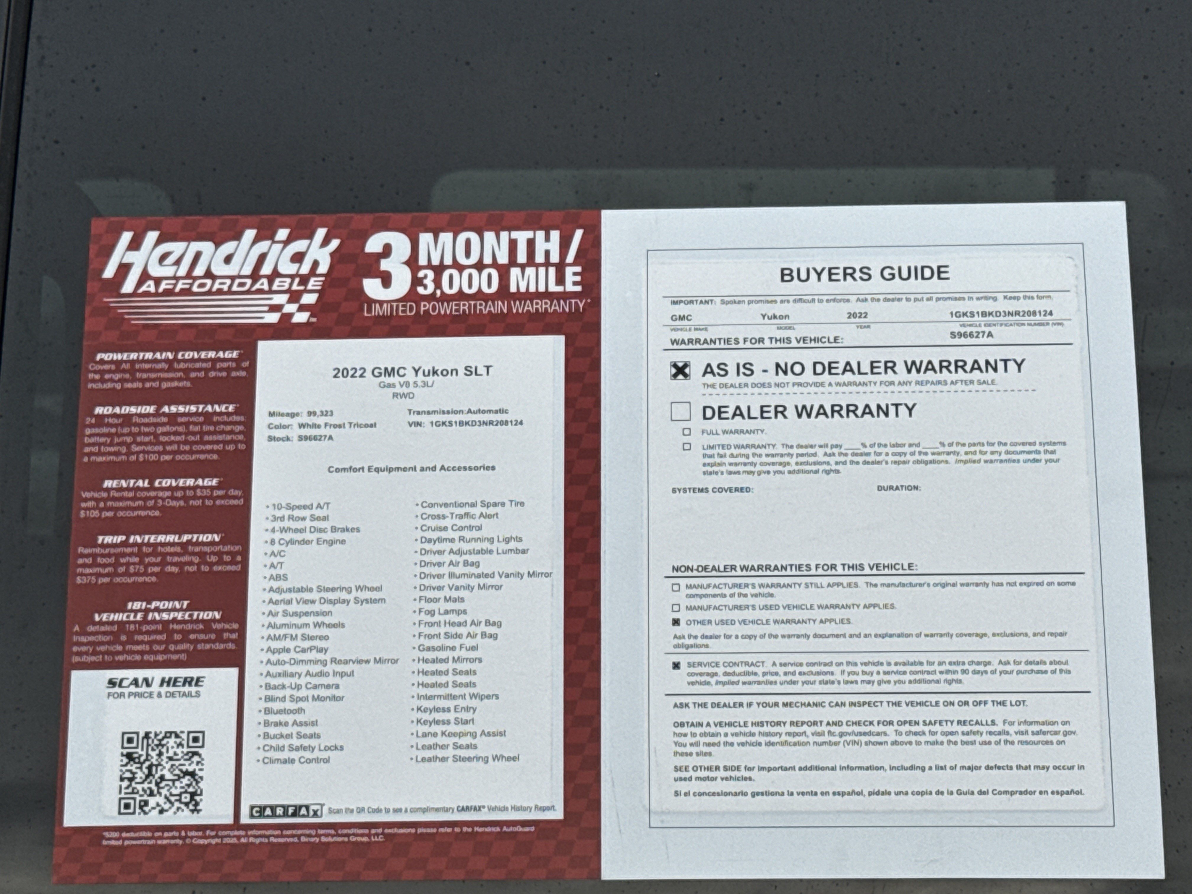 Used 2022 GMC Yukon SLT w/ SLT Premium Package RWD image 41