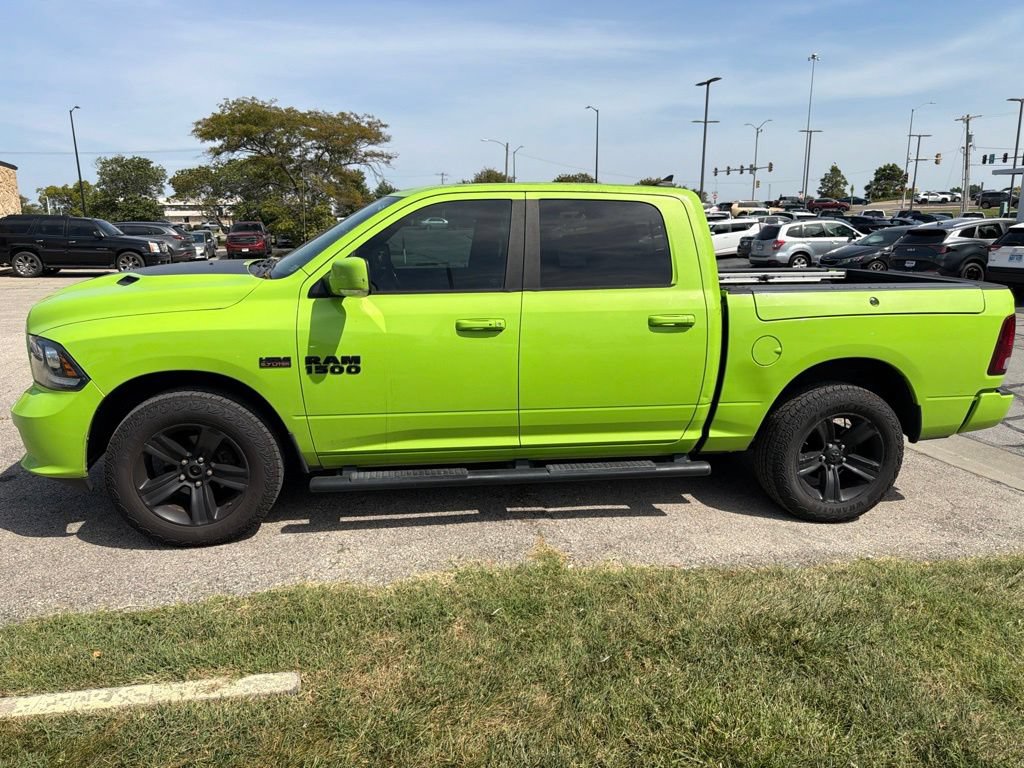 Used 2017 RAM 1500 Sport w/ Sublime Green Sport Package AWD/4WD image 4