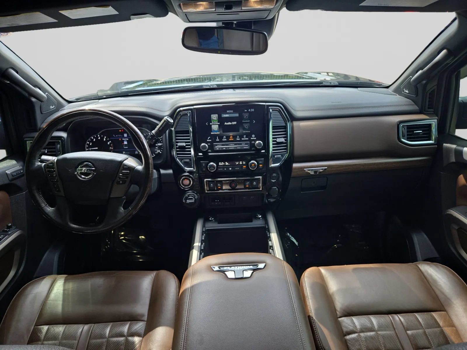 Used 2021 Nissan Titan Platinum Reserve w/ Off Road Protection Package AWD/4WD image 14