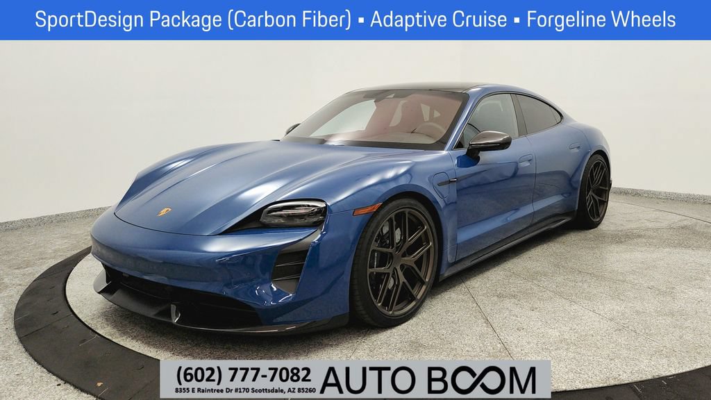 Used 2021 Porsche Taycan Turbo S AWD/4WD image 1