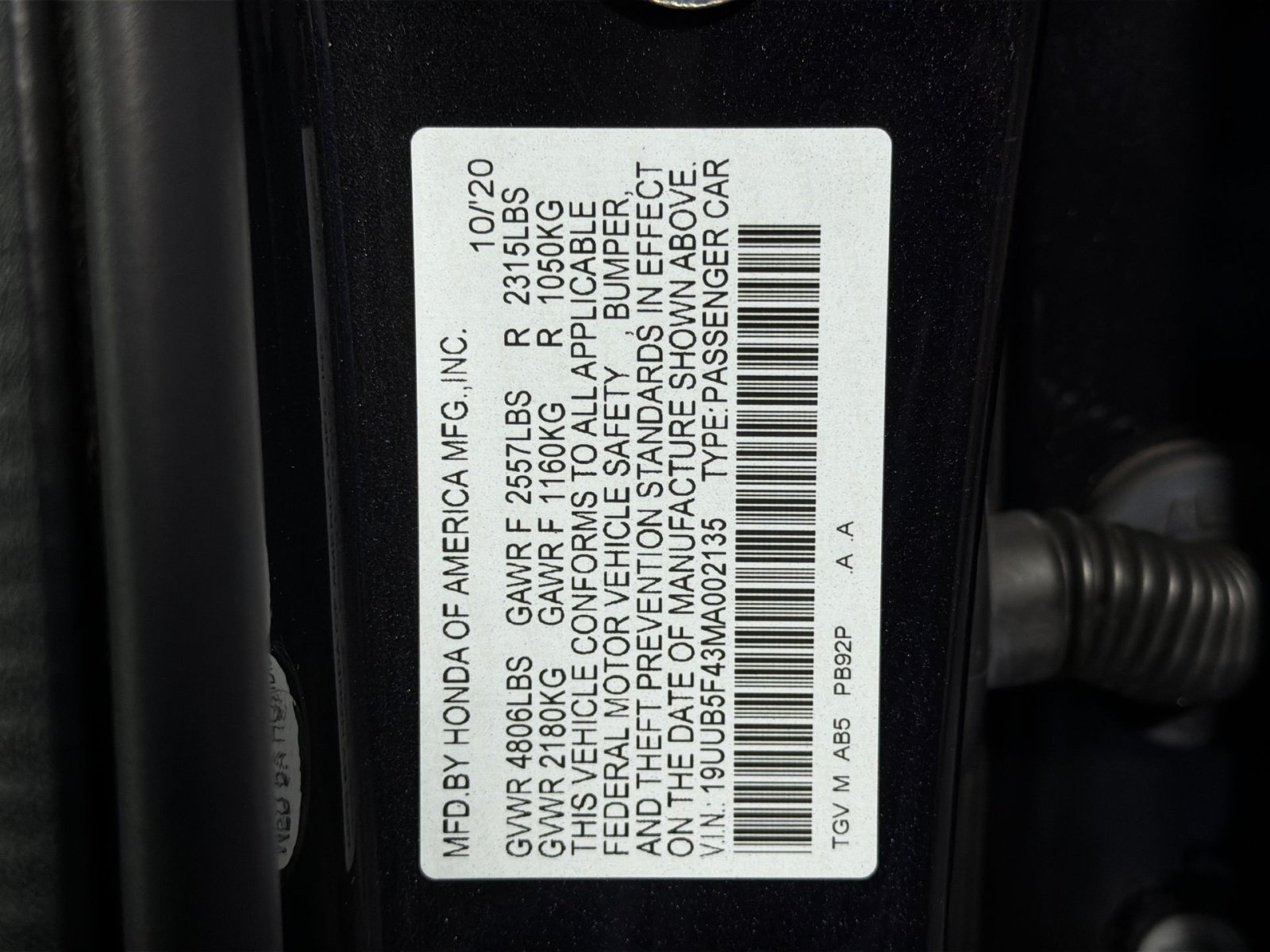 Used 2021 Acura TLX w/ Technology Package FWD image 33