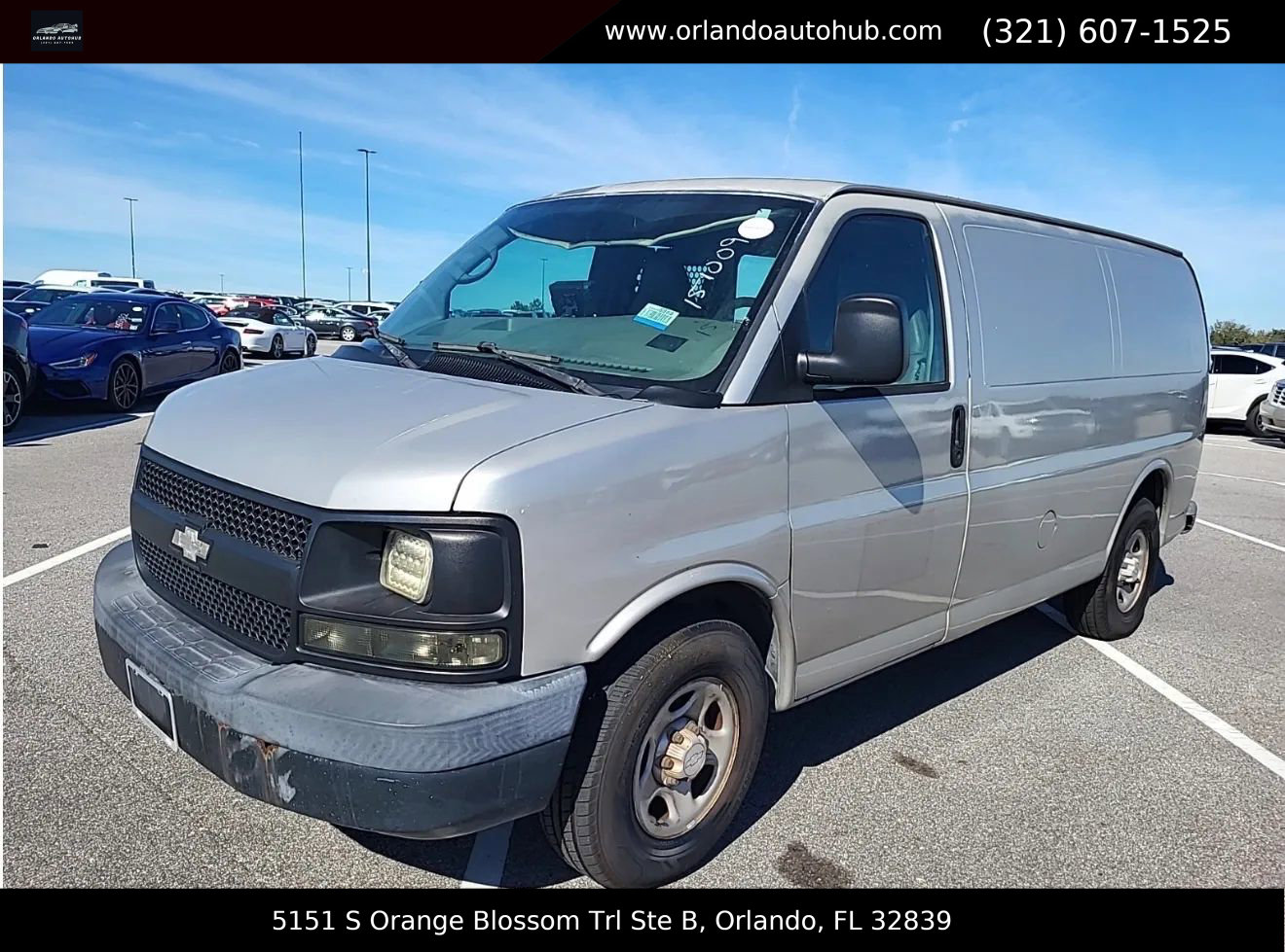 Used 2007 Chevrolet Express 1500 Van 3D image 1