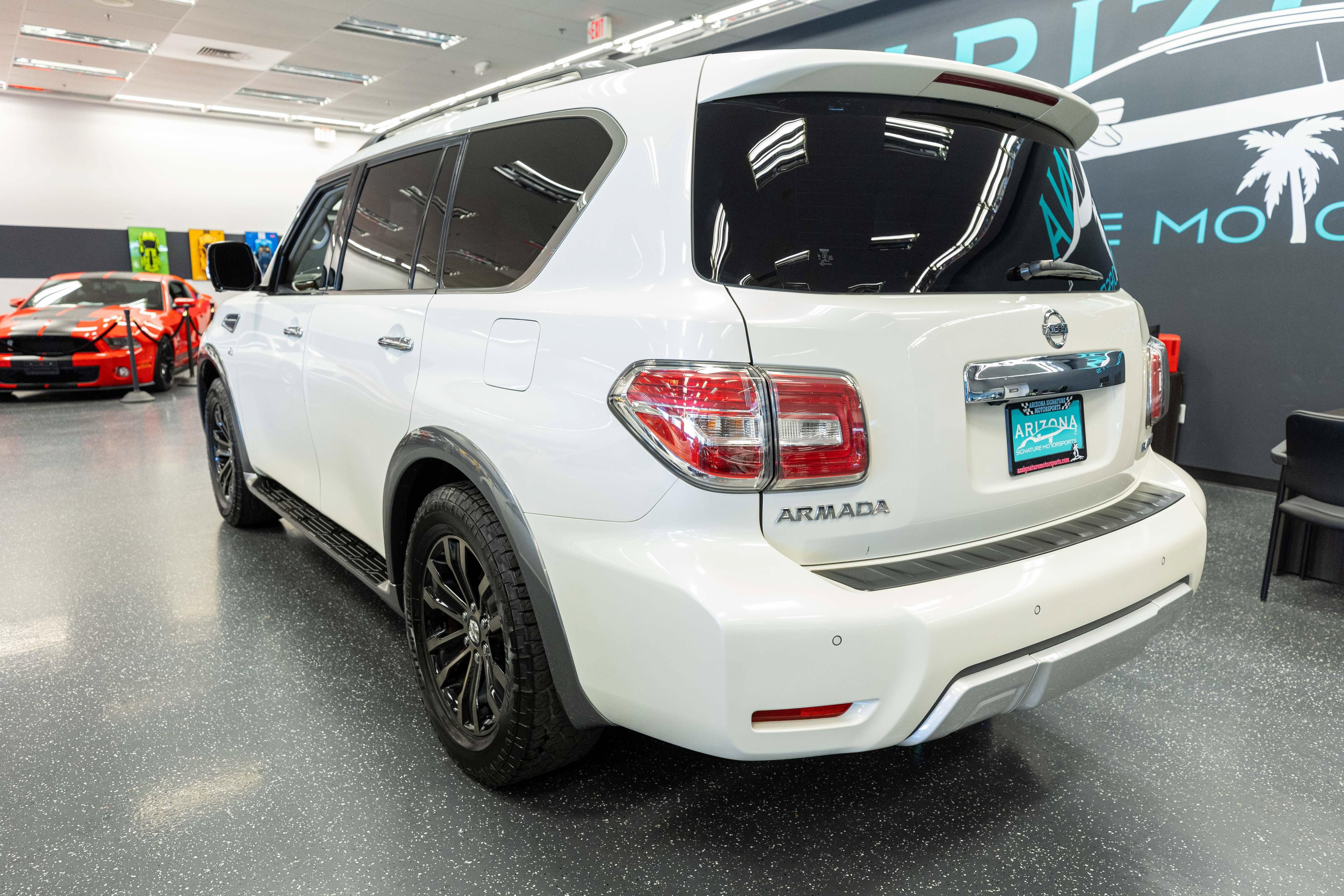 Used 2017 Nissan Armada Platinum w/ Captain Seat Package RWD image 8