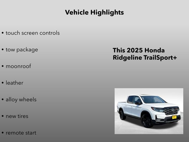 New 2025 Honda Ridgeline TrailSport+ image 15