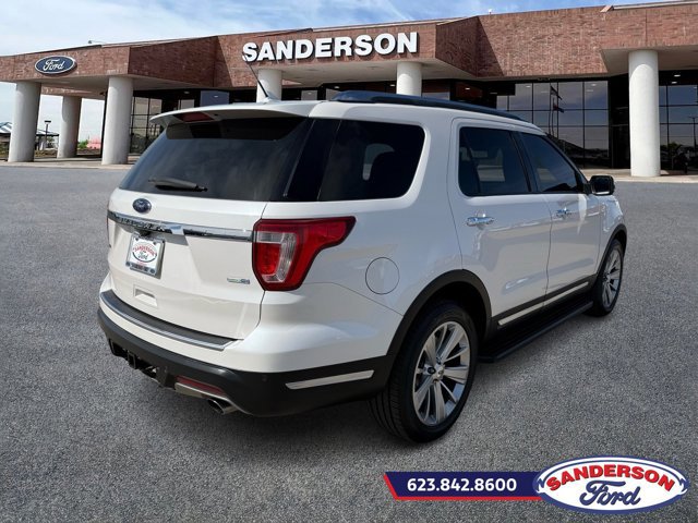 Certified 2018 Ford Explorer Limited w/ Ford Safe & Smart Package AWD/4WD image 3