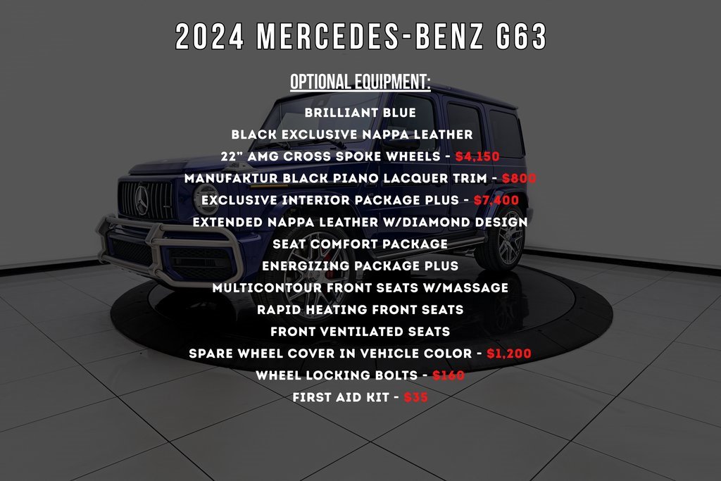 Used 2024 Mercedes-Benz G 63 AMG 4MATIC image 4