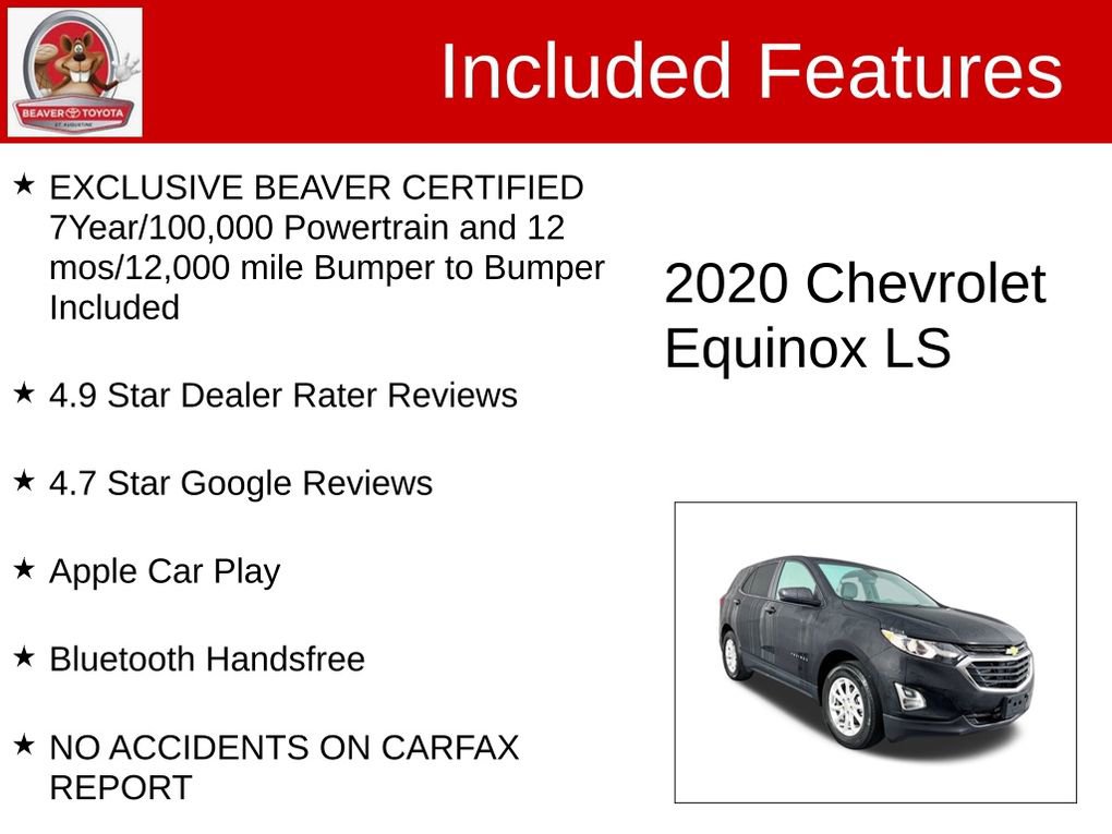 Used 2020 Chevrolet Equinox LS w/ LS Convenience Package image 4