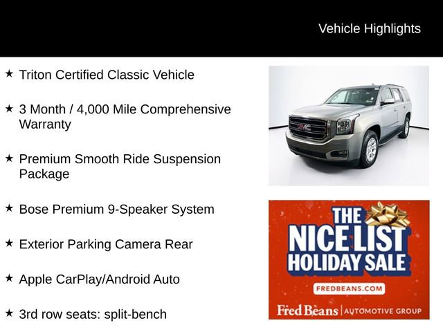 Used 2019 GMC Yukon SLE image 3