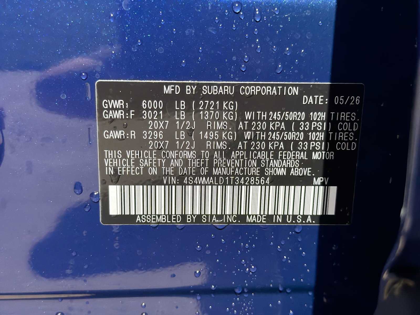 New 2026 Subaru Ascent Bronze Edition AWD/4WD image 32