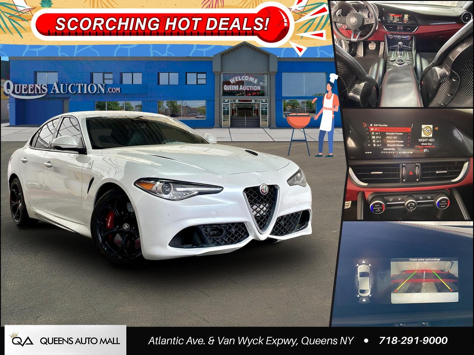 Used 2019 Alfa Romeo Giulia Quadrifoglio w/ Driver Assist Dynamic Package