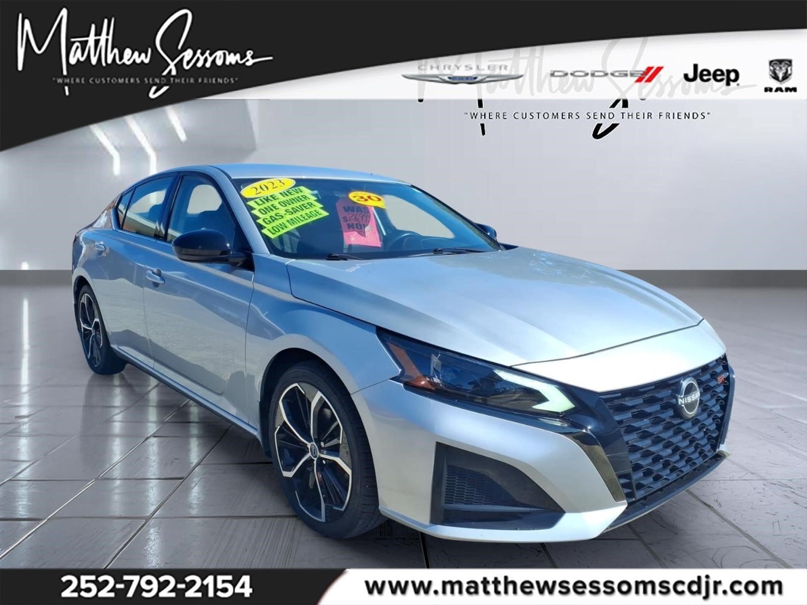 Used 2023 Nissan Altima 2.5 SR FWD image 1