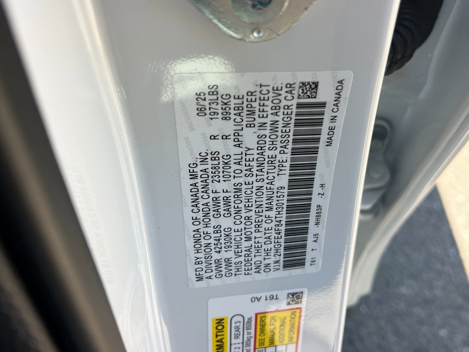 New 2026 Honda Civic Sport Touring image 32