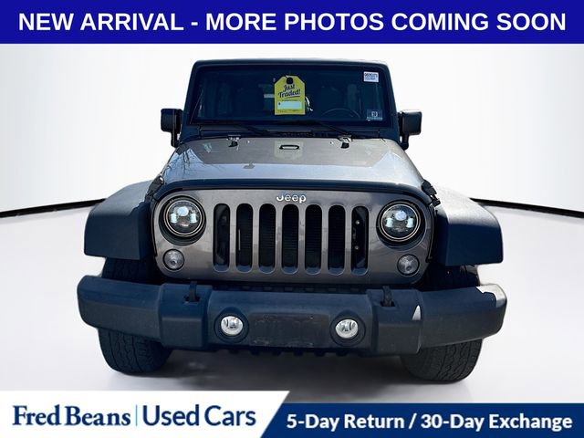 Used 2017 Jeep Wrangler Unlimited Sport w/ Quick Order Package 24S image 6