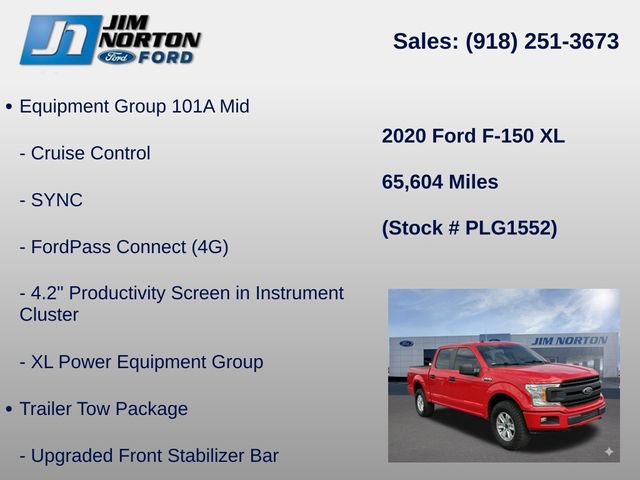 Used 2020 Ford F150 XL w/ Equipment Group 101A Mid AWD/4WD image 11