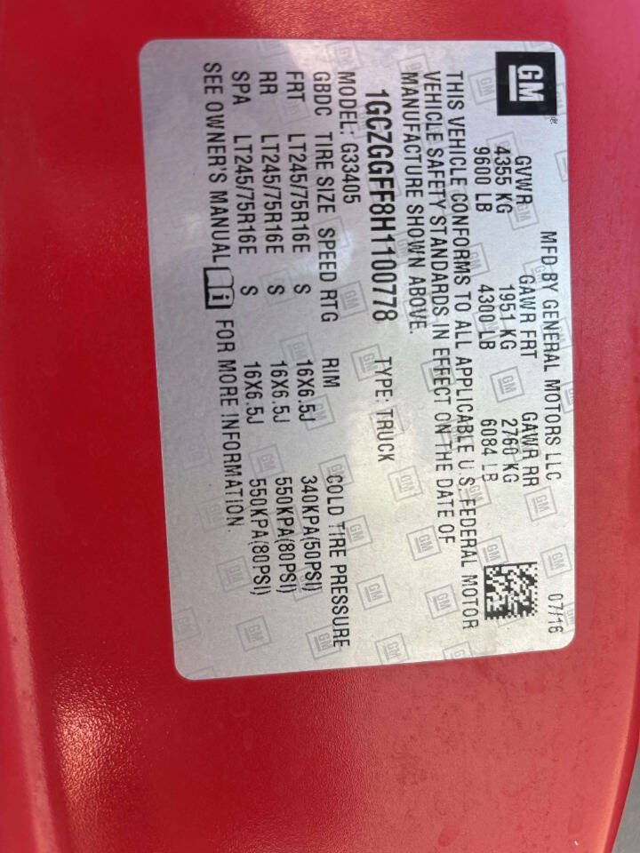 Used 2017 Chevrolet Express 3500 RWD image 27