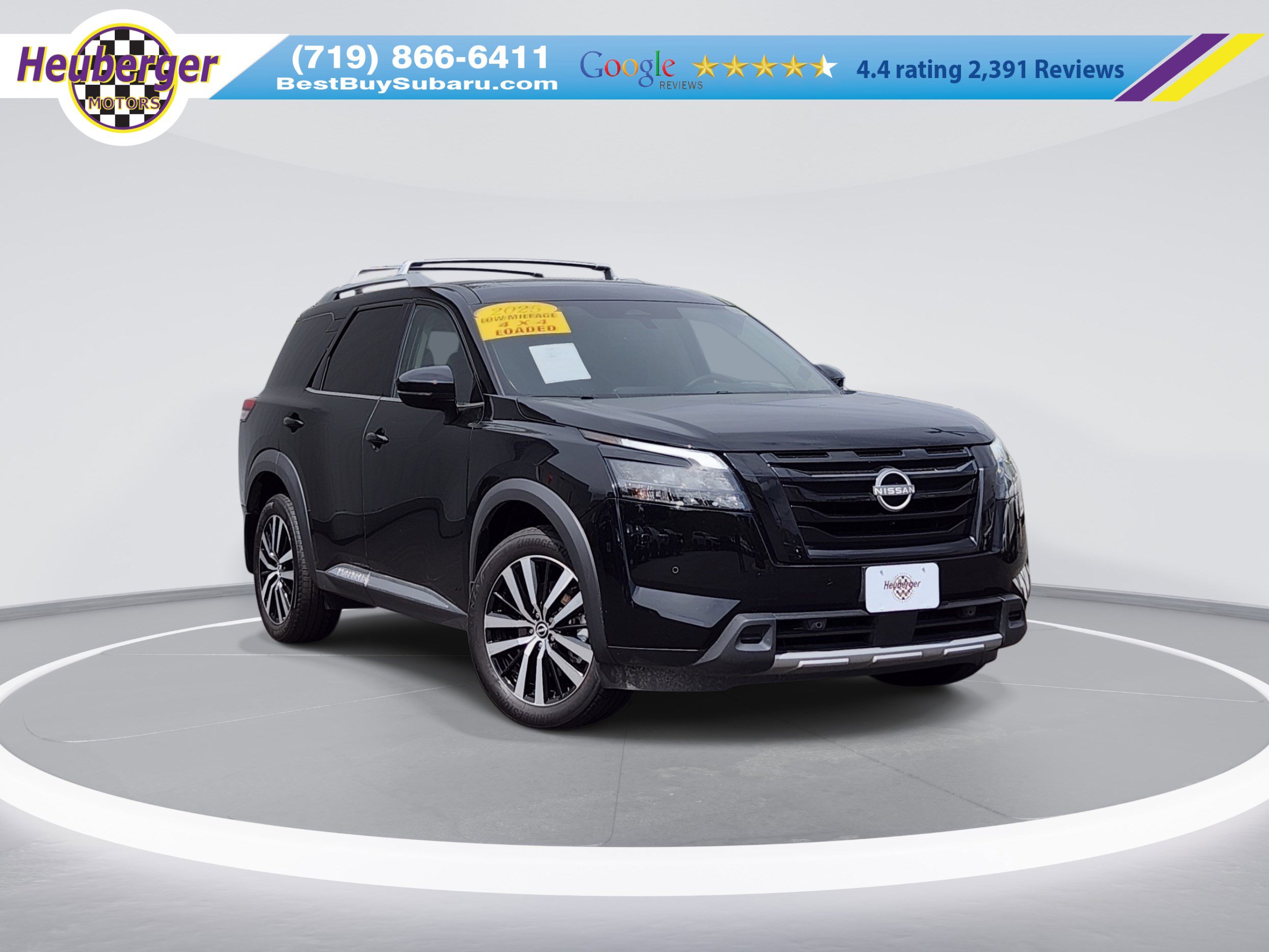Used 2025 Nissan Pathfinder Platinum w/ Black Appearance Package