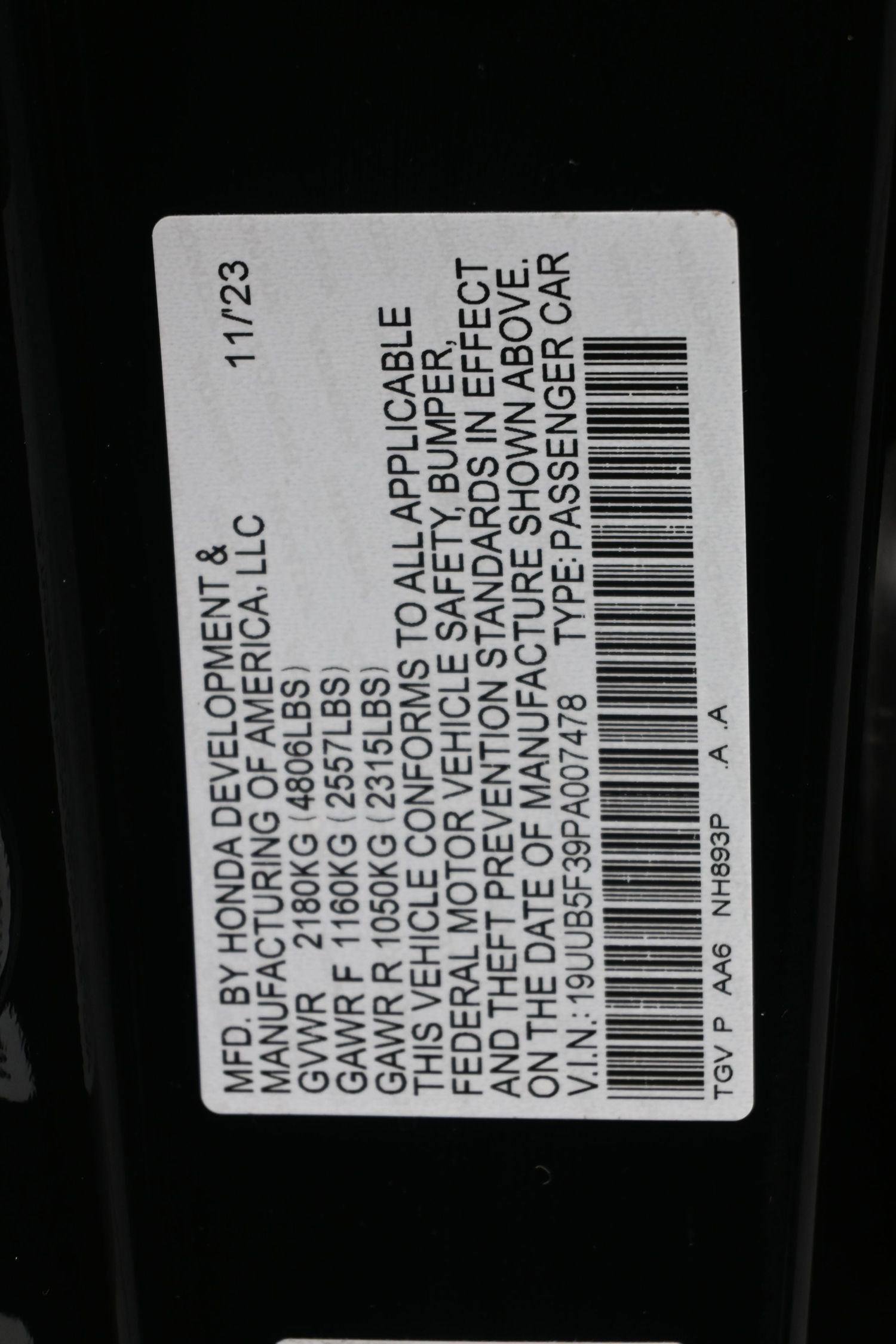 Certified 2023 Acura TLX image 22