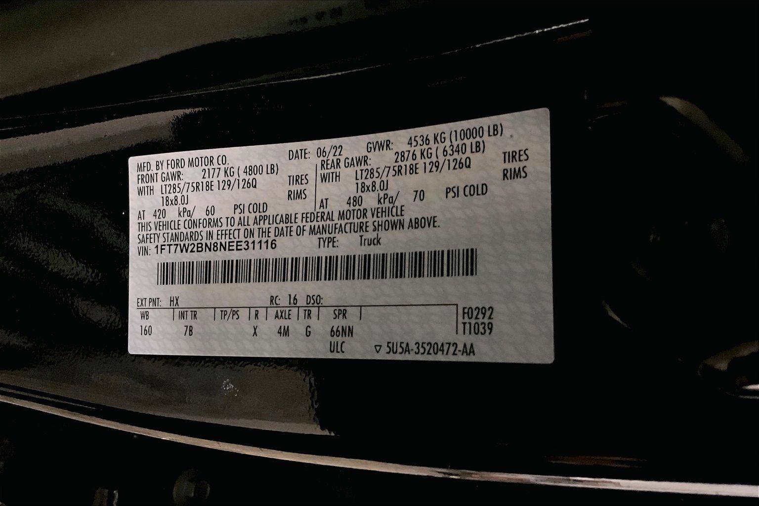 Used 2022 Ford F250 Platinum w/ Tremor Off-Road Package image 34