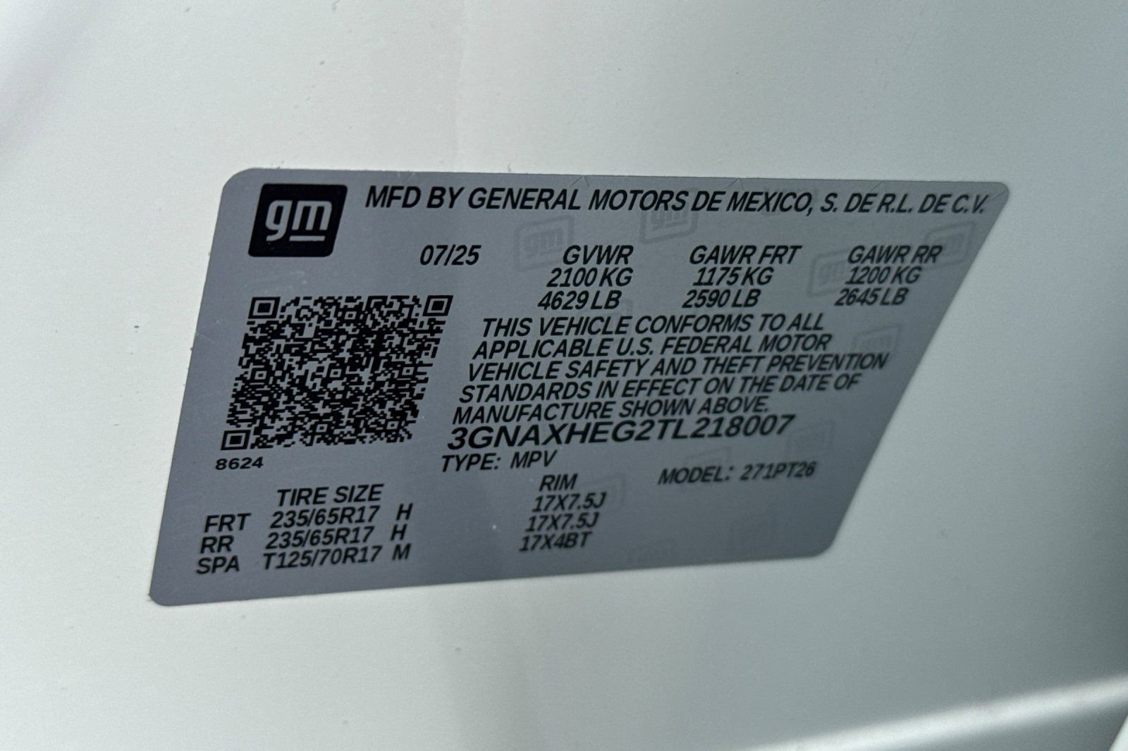 Used 2026 Chevrolet Equinox LT w/ LPO, Floor Liner Package image 57