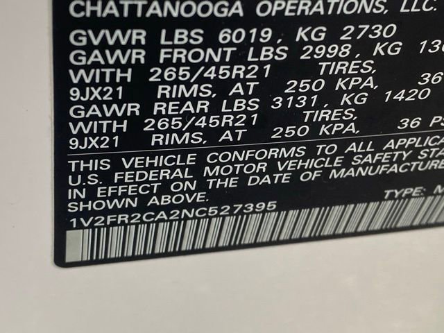 Used 2022 Volkswagen Atlas SEL Premium AWD/4WD image 13