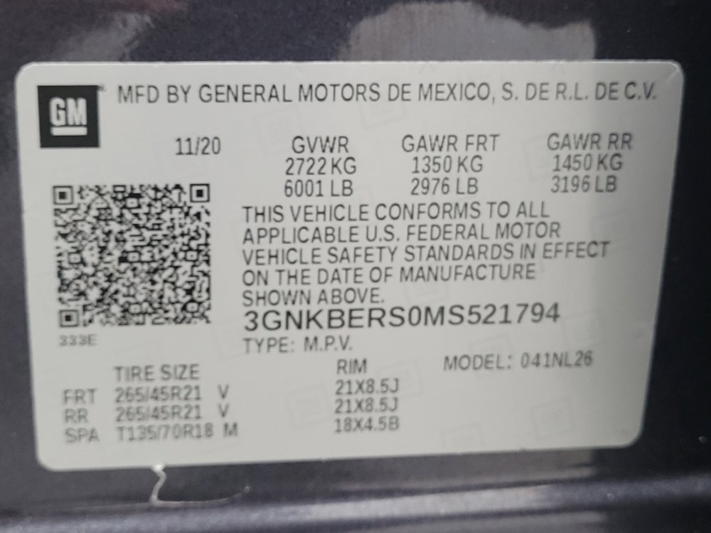 Used 2021 Chevrolet Blazer RS w/ Enhanced Convenience Package FWD image 33