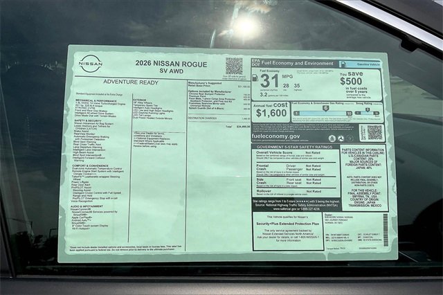 New 2026 Nissan Rogue SV image 13