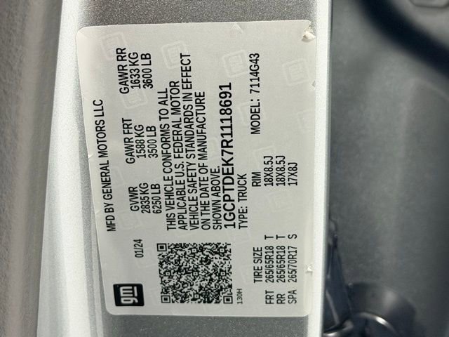 Certified 2024 Chevrolet Colorado Z71 w/ Z71 Convenience Package 2 image 24