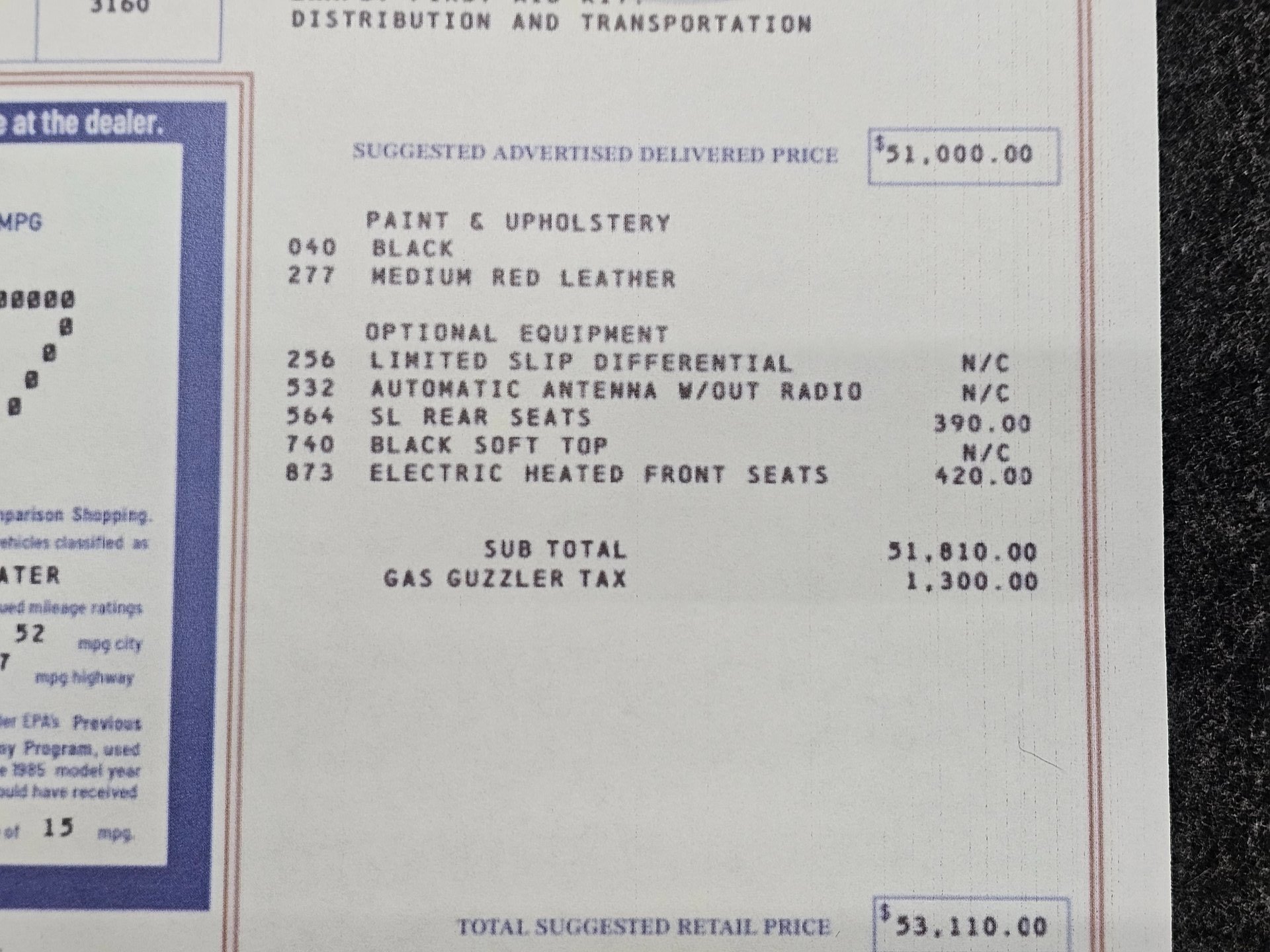 Used 1986 Mercedes-Benz 560 SL image 48