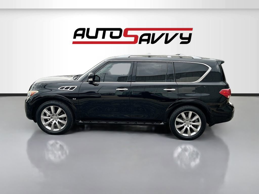 Used 2014 INFINITI QX80 4WD w/ Deluxe Touring Package image 4