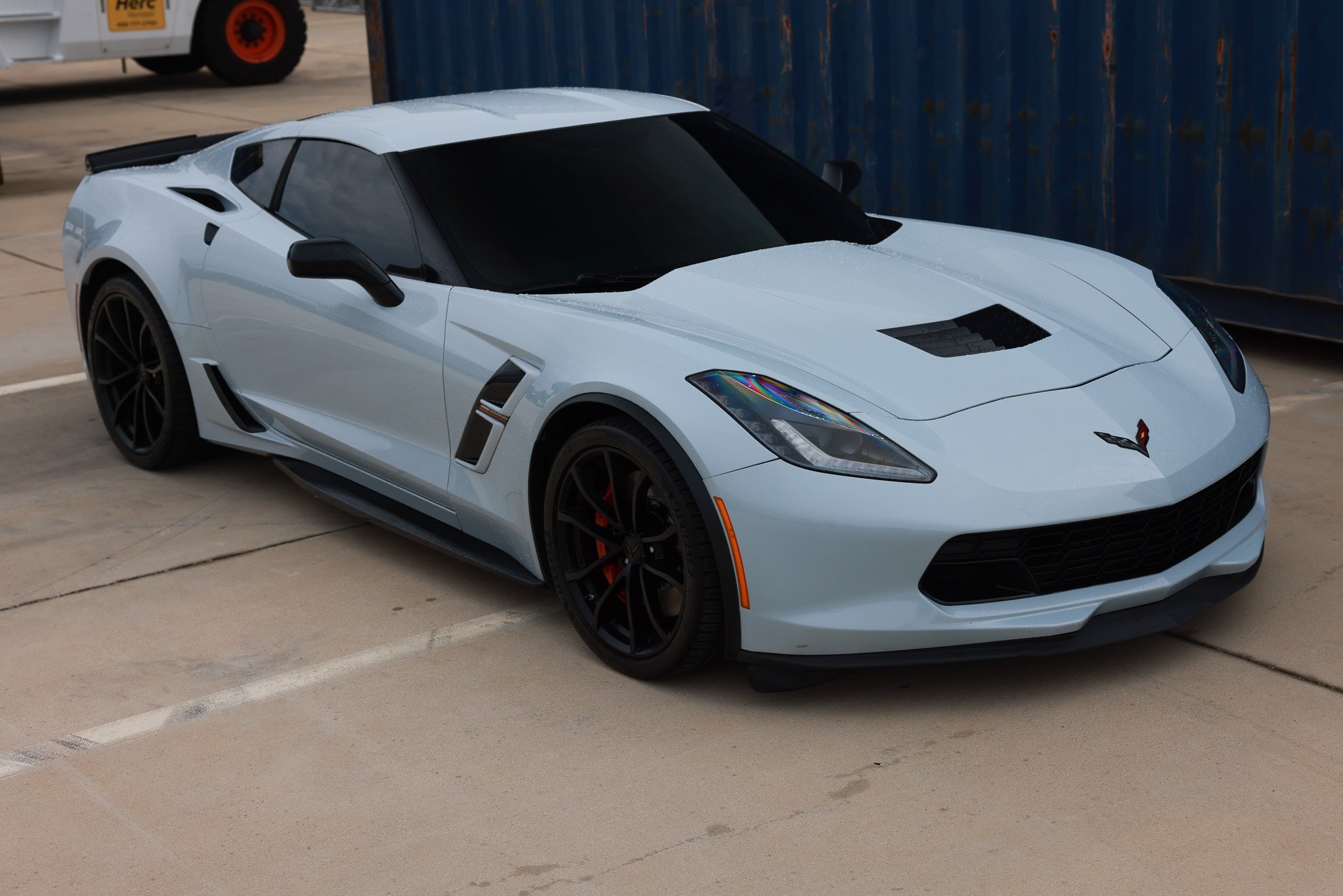 Used 2019 Chevrolet Corvette Grand Sport w/ Carbon Flash Badge Package RWD image 19