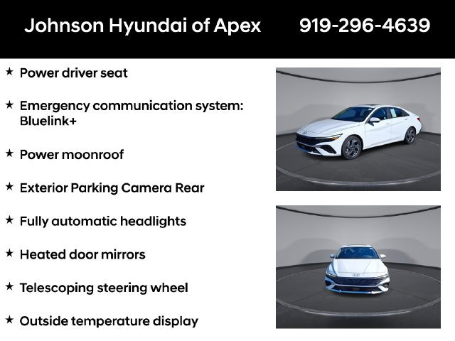 Certified 2024 Hyundai Elantra Limited FWD image 12