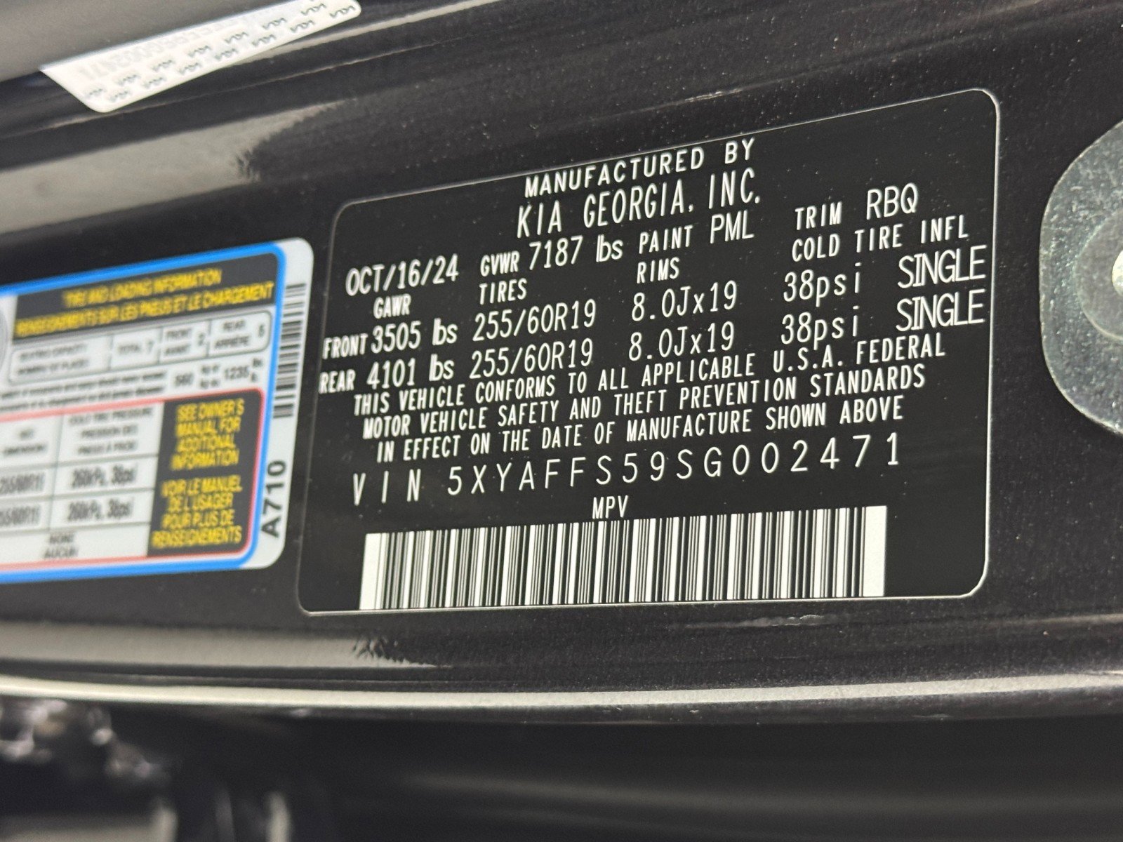 Used 2025 Kia EV9 Wind image 47