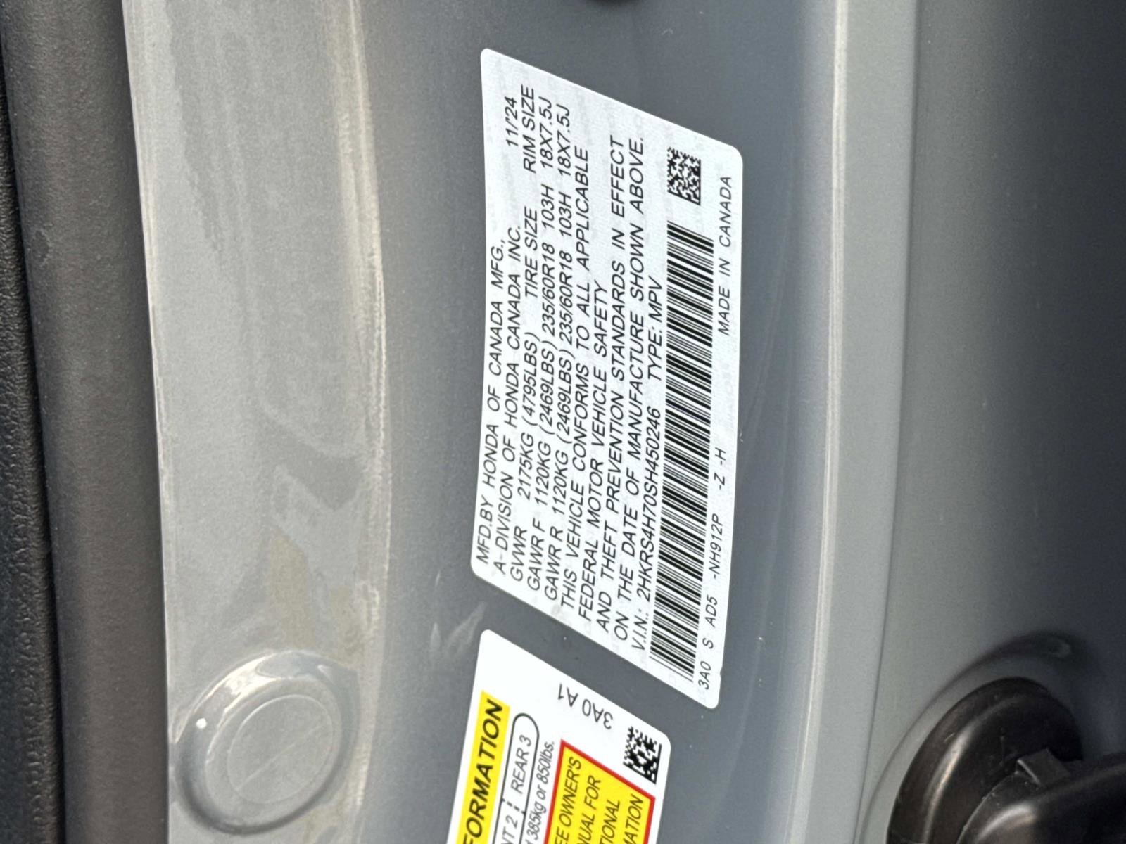 Certified 2025 Honda CR-V EX-L image 28