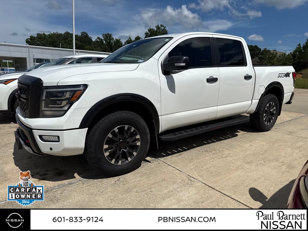 Used 2023 Nissan Titan PRO-4X w/ Pro-4x Convenience Package AWD/4WD video 2