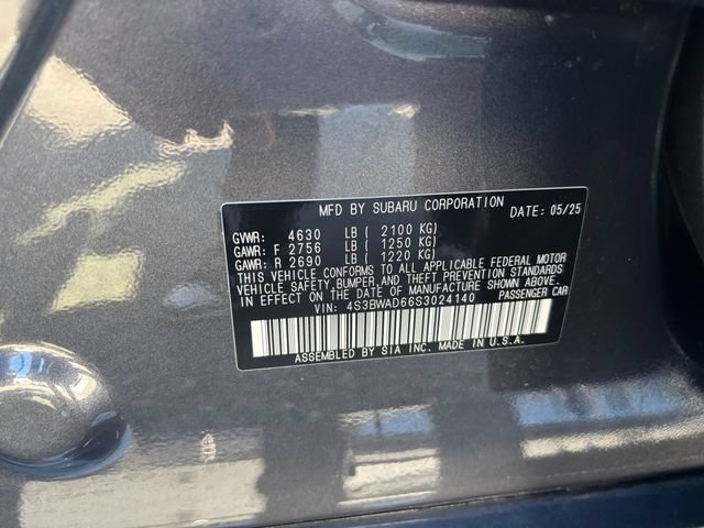 Certified 2025 Subaru Legacy Premium AWD/4WD image 25