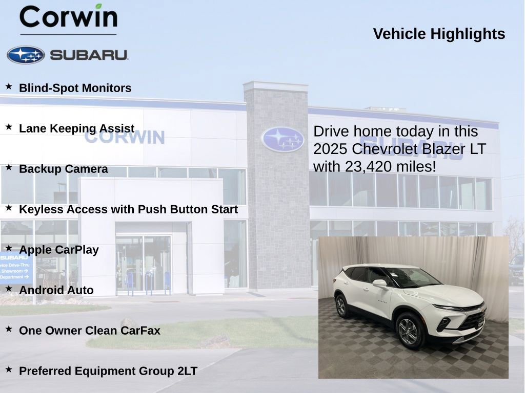 Used 2025 Chevrolet Blazer LT AWD/4WD image 6
