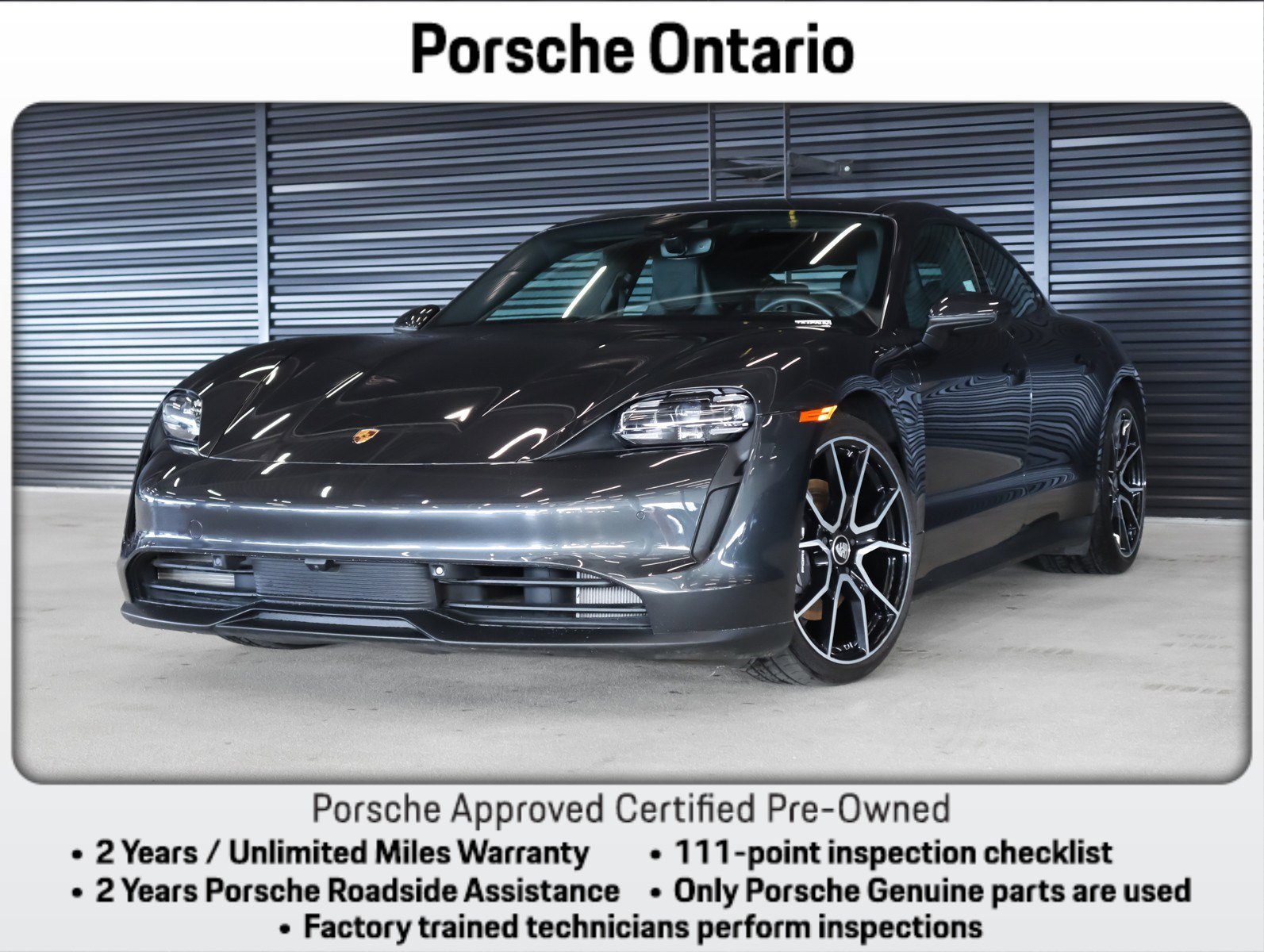 Certified 2024 Porsche Taycan image 1